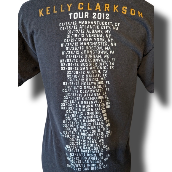 Kelly Clarkson 💪 Concert Tee - Picture 6 of 6